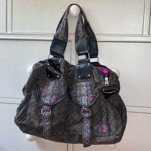 Corduroy floral Billabong bag